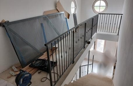 Brise-soleil et garde-corps forgés — habitations — photo 4