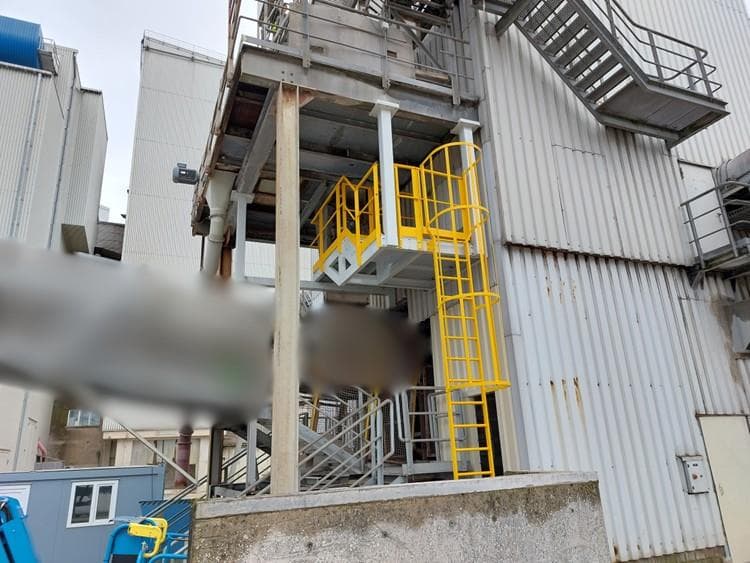 Passerelle suspendue industrielle — photo 2